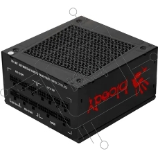 Блок питания Bloody BD-PS1000G, 1000Вт, 80 PLUS Gold, 140мм, модульный, черный