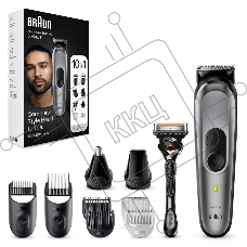 Триммер Braun Series 7 MGK7420 серый (насадок в компл:9шт)