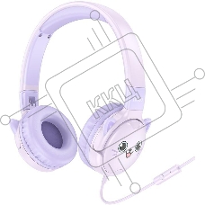Наушники детские HOCO (6942007638609) W61 Purple