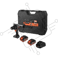 Дрель-шуруповерт аккумуляторная Anycons RB-DB2109, 21В, 2 АКБ, Кейс, Ударная