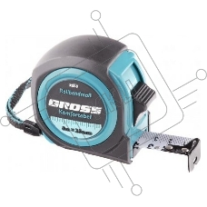 Рулетка Komfortabel, 8 м х 25 мм, обрезиненный корпус  Gross