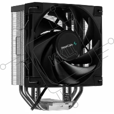 Кулер для процессора DEEPCOOL AK400 черный, 120 мм, алюминий/медь, 1850 об/мин, 29 дБ, 4 pin, 220 Вт, 155 мм