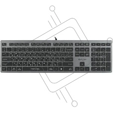 Клавиатура A4Tech Fstyler FX60 серый/белый