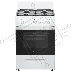Плита газовая Darina C 1001 W белый/черный, конфорок 4 шт, духовка 50 л, 60 см x 85 см x 60 см