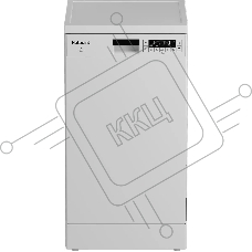 Посудомоечная машина Hotpoint HFS 2C67 W отдельностоящая, белый
