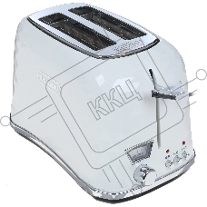 Тостер DeLonghi CTJ 2103 W белый, 900 Вт, 2 слота