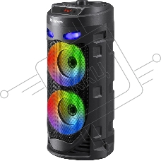 Портативная колонка Defender 16W черный CRASHBOOM