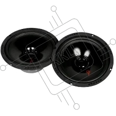 Колонки автомобильные Ural Молния АС-МЛ165 (без решетки) 180Вт 93дБ 4Ом 16.5 см (6 1/2 дюйм) (ком.: 2 кол.) широкополосные однополосные