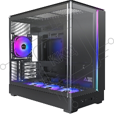 Корпус Montech King Pro 15, Mini-Tower, чёрный, 4 x 120 мм