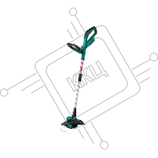 Триммер ЗУБР 18В аккумуляторный, без АКБ . ТА-185