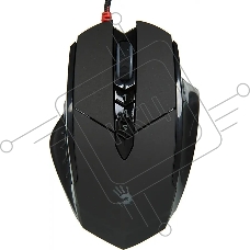Мышь проводная A4Tech Bloody V7 черный, 3200 dpi, USB Type-A, кнопки - 8