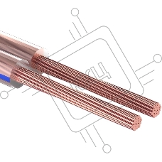 Рамка Кабель акустический PROconnect 2х2.50 кв.мм, прозрачный BLUELINE, 100 м