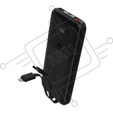 Портативный аккумулятор MORE CHOICE (4620202552792) PB35-10 10000mAh 2USB+1Type-C 3.0A 22.5W+PD20W+QC3.0, черный
