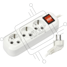 Удлинитель Smartbuy (SBE-16-3-02-ZS) 3 гнз х 2,0 м (16А/3.5кВт, ПВС 3х1.0) Удлинитель Smartbuy (SBE-16-3-02-ZS) 3 гнз х 2,0 м (16А/3.5кВт, ПВС 3х1.0)