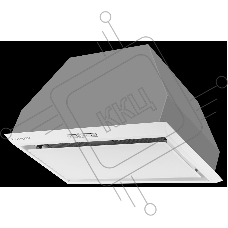 Вытяжка встраиваемая Kuppersberg Intro 60 White белый, 60 см, 1500 куб. м/ч, 43 дБ