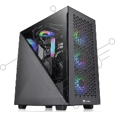 Компьютерный корпус Thermaltake Divider 300 TG Air CA-1S2-00M1WN-02 Black/Win/SPCC/Tempered Glass*1/Mesh Front Panel/120mm Standard Fan*2 (528603)