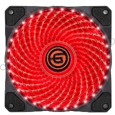 Вентилятор для корпуса LED 12LR33 (красный) (808309)