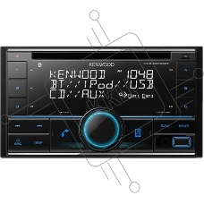 Автомагнитола Kenwood DPX-5300BT, 2 DIN, CD, Bluetooth, USB Type-A, AUX