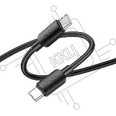 Кабель Hoco X96 Hyper TYPE-C TO TYPE-C USB Type-C (m)-USB Type-C (m) 1м черный коробка