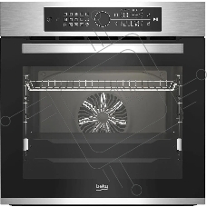 Электрический духовой шкаф Beko BBIM12400XCS, нержавеющая сталь/черный