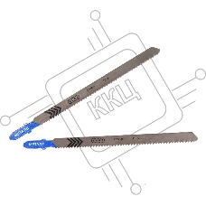 Пилка для лобзика EDGE by PATRIOT T318B по металлу, 2шт в блистере