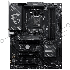 Материнская плата MSI B850 GAMING PRO WIFI6E B850, AM5, 4*DDR5, 4*PCIEx16, 2*M.2, 2*TypeC, 3*USB3.2Gen2, 6*USB3.2Gen1, 4*USB2.0, 4*SATA3.0, 2.5G, DP, HDMI, ATX, RTL