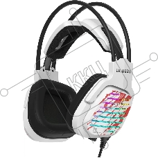 Наушники с микрофоном A4Tech Bloody G565 белый/рисунок 0.2м мониторные оголовье (G565 ENERGY WHITE)