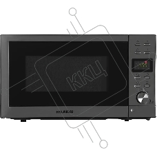 Микроволновая печь Hyundai HYM-D3043 серебристый, 20 л, 700 Вт, переключатели - кнопки/поворотный механизм