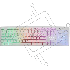 Клавиатура Oklick 550ML [1061618] проводная, USB, белый