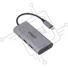 Док станция Dahua 7 in 1 USB 3.1 Type-C to USB 3.0 + HDMI + SD/TF + PD Docking Station