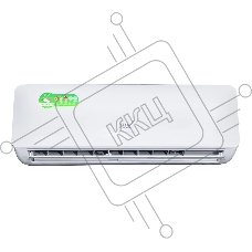 Кондиционер сплит-система настенного типа RIX LITE I/O-W12MB 12000 BTU, 32 м², 28 дБ, охлаждение, обогрев, осушение, белый
