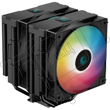 Кулер для процессора DEEPCOOL AG620 DIGITAL серебристый/черный, 120 мм, алюминий/медь, 1950 об/мин, 29.4 дБ, 4 pin, 260 Вт, 161 мм