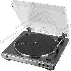 Проигрыватель винила Audio-Technica AT-LP60XUSB полностью автоматический серебристый
