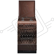 Плита газовая Gefest ПГ 3200-05 К19 коричневый, конфорок 4 шт, духовка 44 л, 50 см x 85 см x 57 см