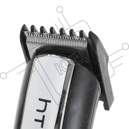Машинка для стрижки волос НТС, AT-1102 серебристый