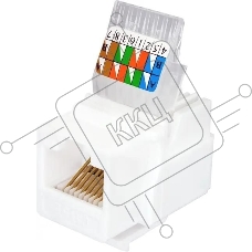 Модуль Suprlan 10-0312-1, Keystone RJ45 1 кат.5E UTP