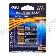 Батарейки Deli E18505 AAA LR03 1.5V (4 шт) 