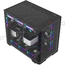 Компьютерный корпус Bloody BD-CC113 черный без БП ATX 10x120mm 2xUSB3.0 audio bott PSU