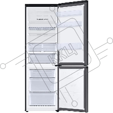 Холодильник Samsung RB34C675EBN/EF черный двухкамерный 230/114л морозилка снизу, No Frost