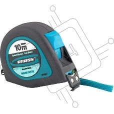 Рулетка GROSS 31105  ''ergonomisch'' 10м x 25мм магнитный обрезиненный зацеп