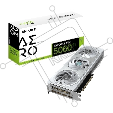 Видеокарта Gigabyte PCI-E 5.0 GV-N506TAERO OC-8GD 1.0 NVIDIA GeForce RTX 5060TI 8Gb 128bit GDDR7 2647/28000 Без Видеовыходов HDMIx1 DPx3 HDCP Ret