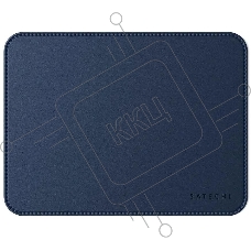 Коврик для мыши Satechi Vegan-Leather Premium Mouse Pad, 249x190 мм, синий ST-LMPB