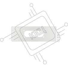 Фланец DKC R5FPST02 для ST с перфорацией, тип 4, 443x153 мм