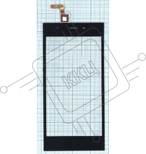 Сенсорное стекло (тачскрин) для Xiaomi Mi3, черное