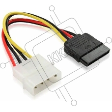 Кабель Premier 6-096-SATA-PS SATA Molex 8981 0.15м (пакет)