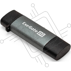 Устройство чтения/записи карт памяти ExeGate CR-201CA (кабель-адаптер USB Type-A/Type-C --> Card Reader, поддержка стандартов: SD/SDHC/MMCII/RS MMC, Micro SD/ Micro SDHC/Micro SDXC, Plug&Play, серый)