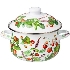 Кастрюля эмалированная AGNESS 934-561 ФРУКТОВАЯ КОРЗИНА 2.0 л
