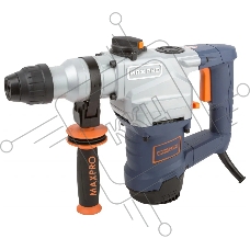 Перфоратор демонтажный MAX-PRO MPRH1100/28 1100 Вт, 900об/мин, 5Дж, 3 режима, Д/Б/М-36/28/13, SDS-PLUS, 4,8 кг, антивибрационная ручка, резиновые вставки, дополни