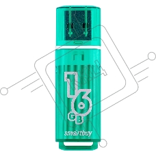 Флешка USB R/W 2.0 SmartBuy 16Gb,Glossy series Green Snake Edition (SB16GbGSGSN)