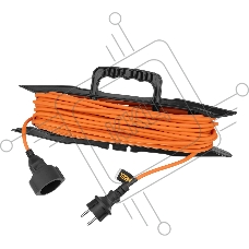 Удлинитель-шнур силовой Garden Series Denzel б/з, ПВС, 20 м, 1 розетка, 2*1 мм